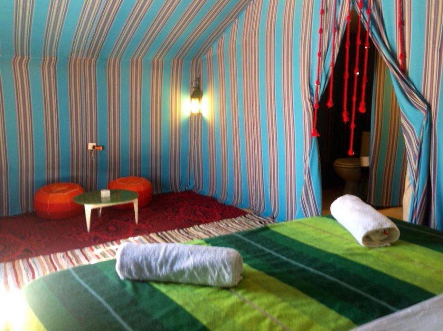 luxury tent turqoise